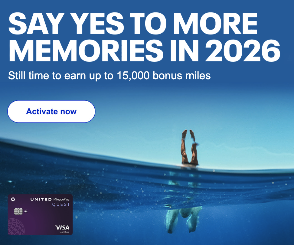 United Quest card Q1 bonus offers.